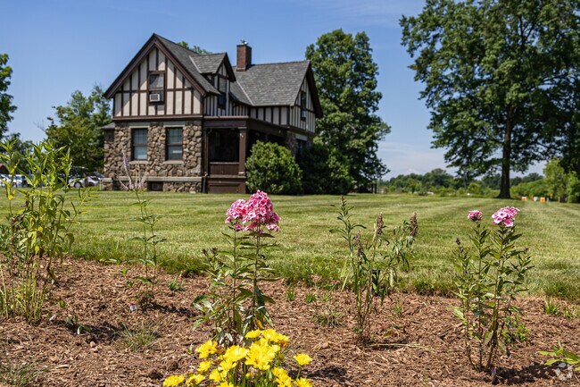 Duke Farms is a beautiful place for a walk, bike ride or just to sit and enjoy the flowers.