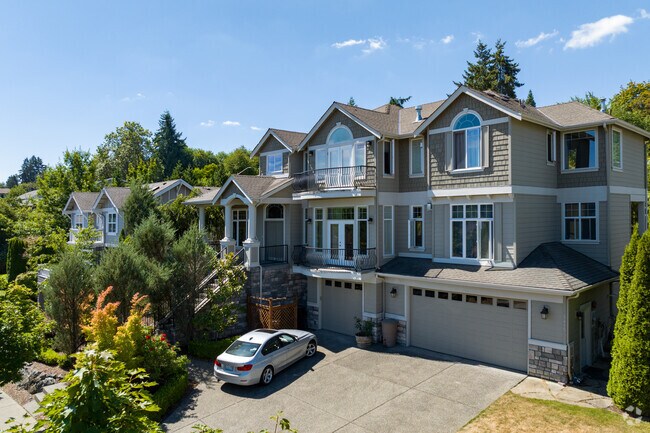 Embrace the tranquility of Overlake living in these picturesque homes.