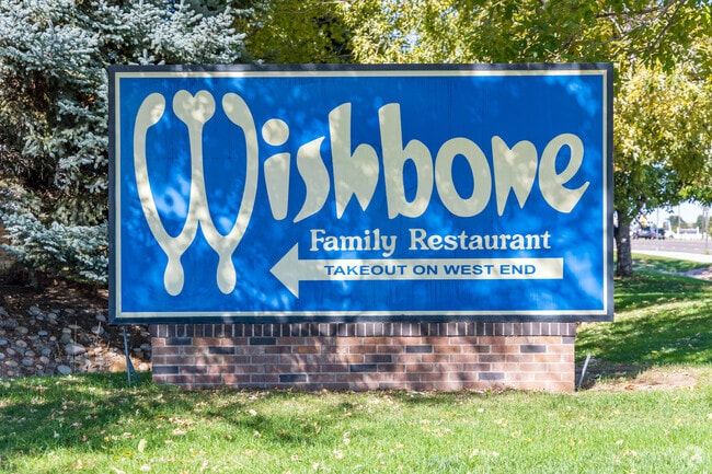 Grab a bite to eat at the Wishbone Family Restaurant.