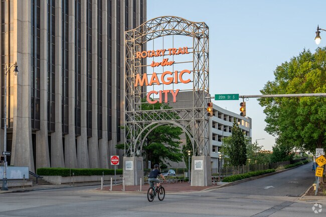 Head to downtown Birmingham from Hooper City and explore the Magic City.