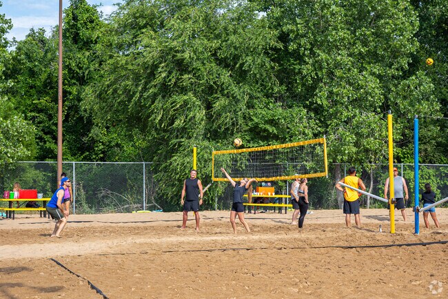 Volleyball Beach is a nearby destination for Oldham Farms residents.
