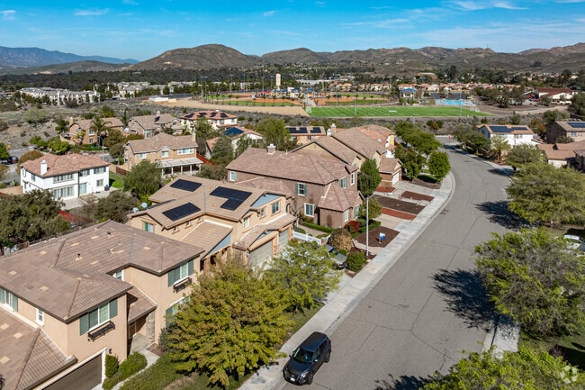 Enjoy a peaceful, suburban lifestyle in the well-planned Lake Elsinore Hills neighborhood.