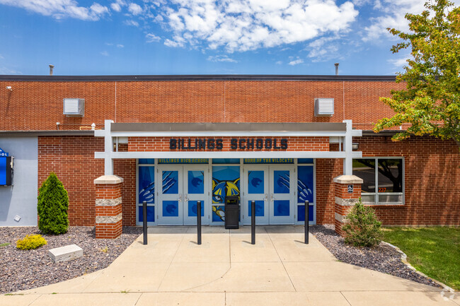 Billings High School has an average enrollment of around 170 students.