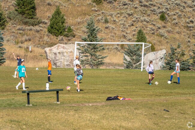 Expansive grass fields at Big Sky Community Park are perfect for soccer practice.