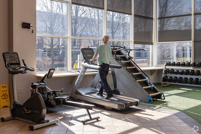 The Warren Community Center offers a plethora of amenities, including a fitness center.