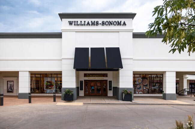 Williams-Sonoma is just one of many popular shopping options by Sawmill Creek.