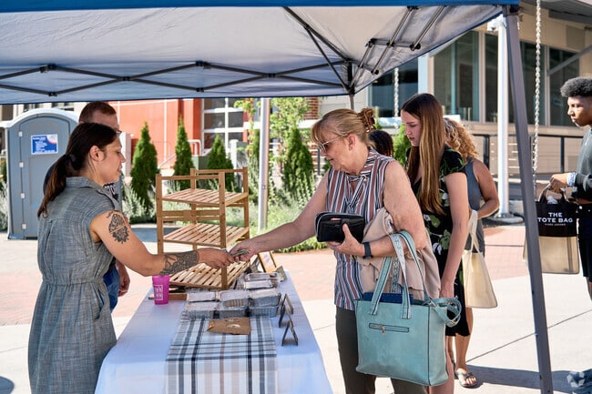 Halfway locals can stop by the Hagerstown Farmers Market, held behind the historic Maryland Theater.