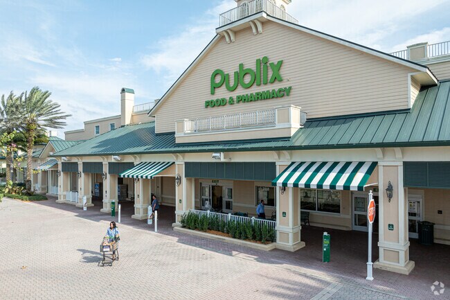 A Publix supermarket is near the Crane Landing neighborhood for grocery needs.