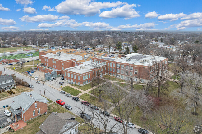 St. Charles High School is home to almost 800 students in grades 9-12.