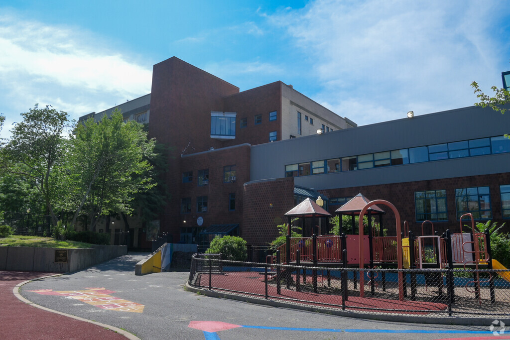 Playground at Blackstone Elementary in Boston, Massachusetts.