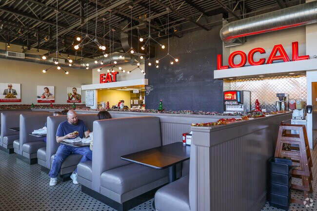 Eat local at Tucker's Onion Burgers in Glenbrook.