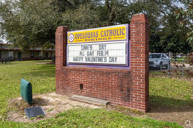 Opelousas Catholic School has an overall Niche grade of B+.