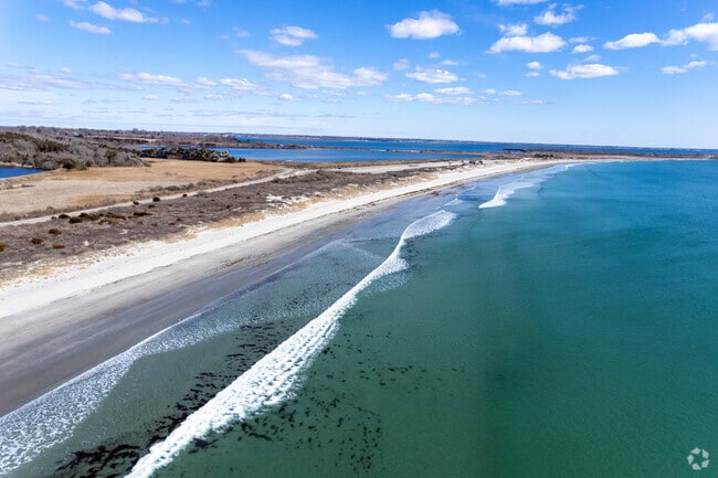 Second Beach in the  Sachuest neighborhood has a vast expanse of protected sand.