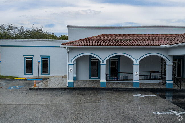 The Kingdom Academy has some Spanish architectural influence.