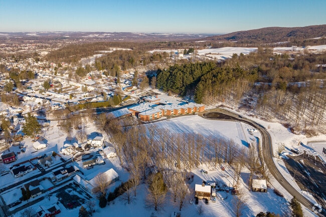 Harry M. Fisher Elementary in in the rolling hills of Mohawk.
