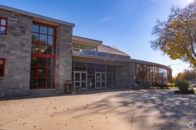Strath Haven Middle School provides education in the neighborhood of 
Nether Providence.