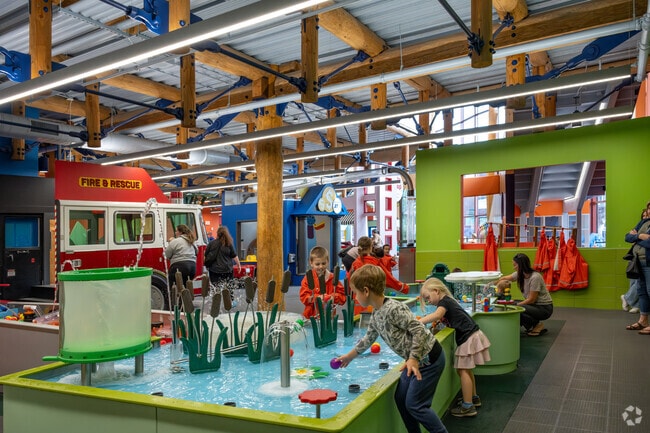Families from North Side Hill love to play at the Eau Claire Children's Museum.