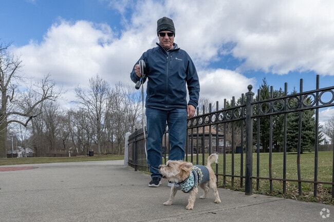 At Freedom Green Park in Carpenters Corner, puppies can take their people for a nice walk.