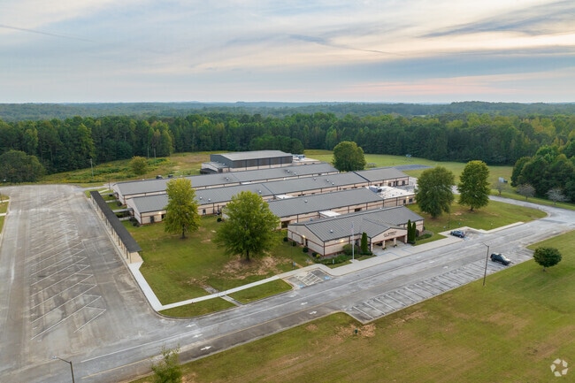 J. A. Dobbins Middle School is a place of learning for over 600 students.