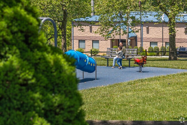 Middletown-Northampton County parents can watch their kids play from the bench at Comer Park.