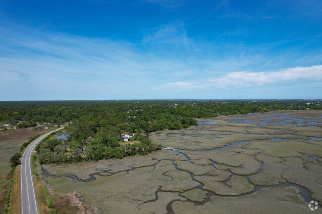 Dock Junction's winding waterways provide for beautiful scenery.