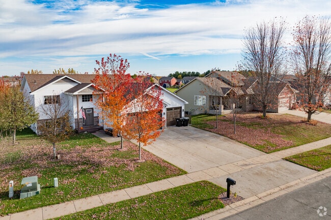 Isanti’s tree-lined streets showcase homes in a variety of architectural styles.