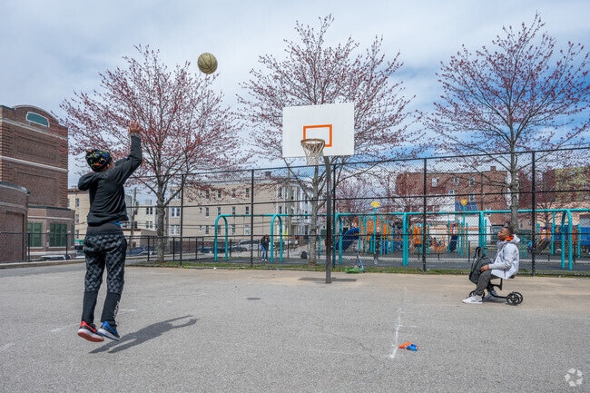 Sullivan Park in Park Hill also has basketball courts and a playground.