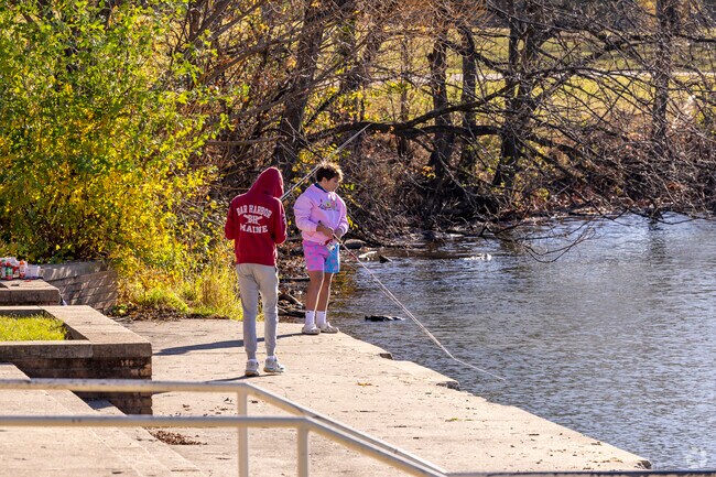 McCarty Park is a favorite spot among residents for fishing.