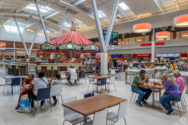 The food court at Concord Mills has a little of everything to choose from in Harris-Houston.