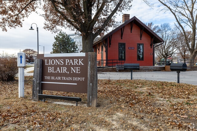 Residents enjoy the outdoors at Lions Park.
