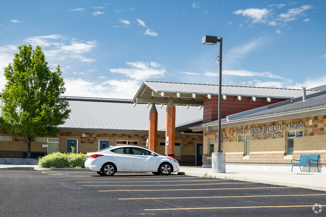 Morley Nelson Elementary's main entrance.