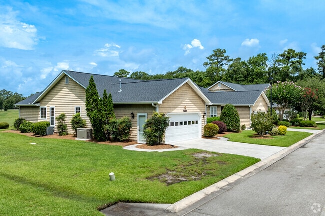 Townhomes are a popular option in the Brandywine Bay neighborhood.