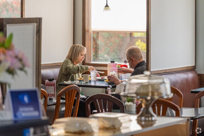 Get a classic breakfast at the Thunderbird Restaurant in Waller.