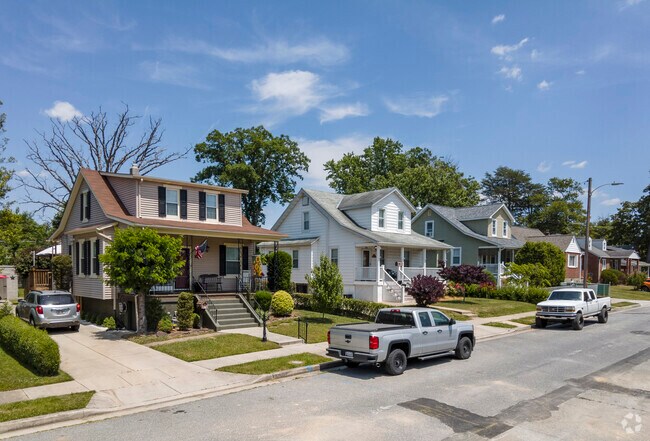 Bungalow style homes are commonly available in Overlea.