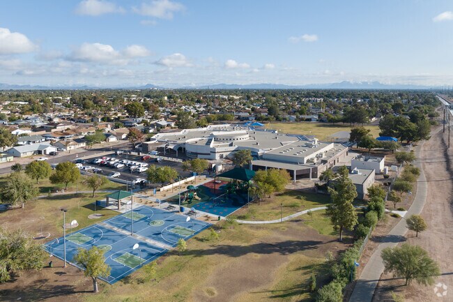 Kyrene del Norte School is located next to Michelle Brooks-Toress Park in Tempe.