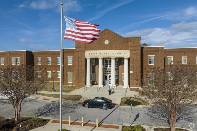 Entrance to Providence Elementary School in Huntsville Alabama.