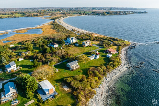 Head down to Fogland Beach and beyond to see some spectacular coastal properties.