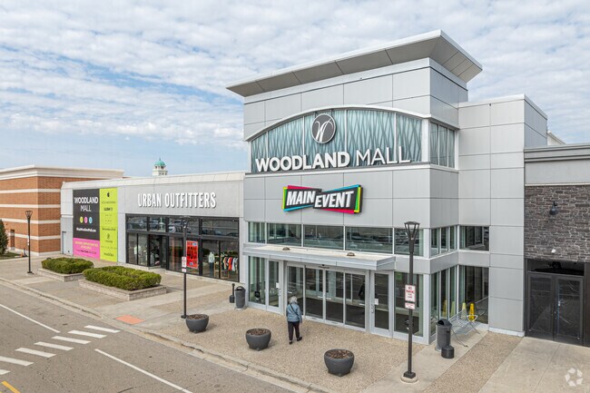 The Woodland Mall offers Shawnee Park shoppers a variety of different stores and restaurants.