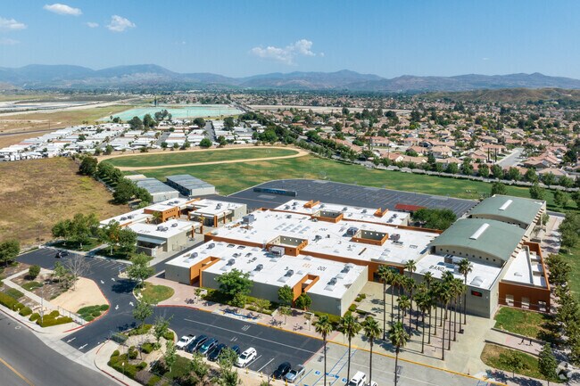 North Mountain Middle serves Alessandro students grades 6-8 within the San Jacinto Unified School District.