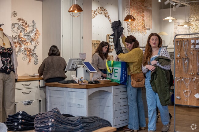 Free People is one of Brookside's top boutiques.