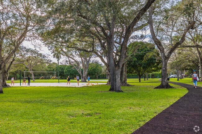 Dante Fascell Park in South Miami, FL is a great place to have a walk or play sports.