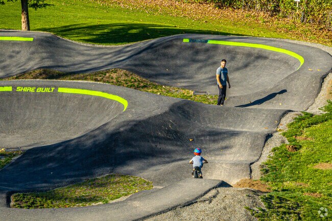 Jennings Park stands out for its size, at over 50 acres, and the variety of amenities it offers.