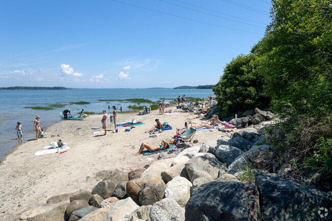 Cousins Island is a quiet respite off of the coast of Maine.
