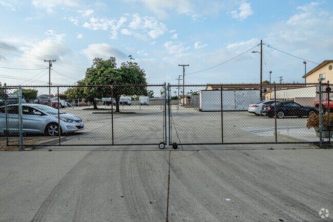 The gate to Pioneer Baptist Elementary School in Studebaker.