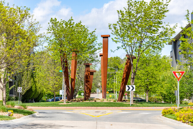 Art brings the Old Millard East neighborhood alive.