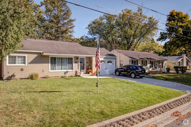 Homes neatly line the streets of the Parkside neighborhood.