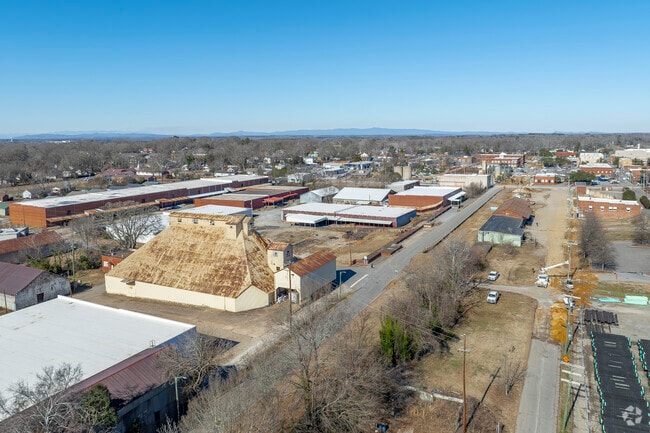 Shelby has a deep past and continues to have textile mills operating just outside of uptown.