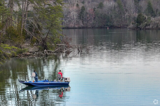 Grab your pole and go fishing down on Melton Hill Lake.