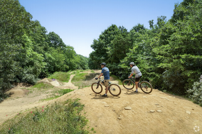 Wolf Trap offers residents trails, rural areas, and parks they can explore on foot or on bike.