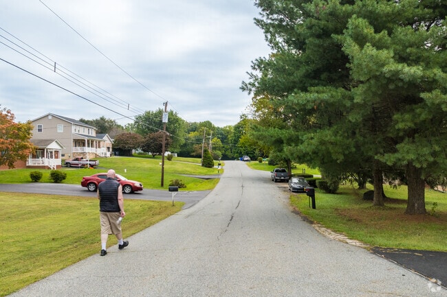 Rising Sun neighborhoods offer quiet streets and detached homes with spacious yards.